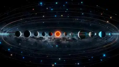 Yedi Gezegen Sıra Dışı Bir Gösteri Sunuyor!